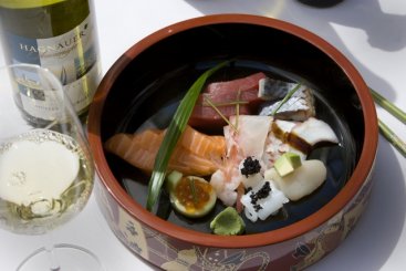 Geschenkgutschein Sushi & Wein 