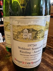 1973er Wehlener Sonnenuhr Riesling Auslese 