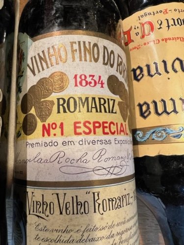 Artikelbild des Artikels “1834er Romariz No. 1 Especial Vinho Velho “