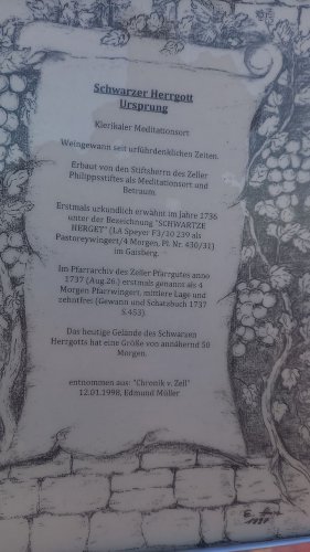 Artikelbild des Artikels “2019er Zellerweg am Schwarzen Herrgott Riesling tr. GG “