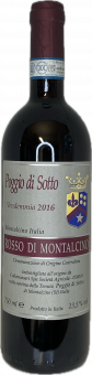 2016er Rosso di Montalcino - Poggio di Sotto 