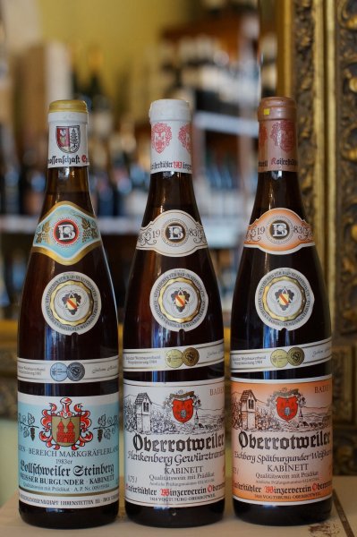 Artikelbild 1 des Artikels “1983er Oberrotweiler Eichberg Spätburgunder Weißherbst Kabinett “