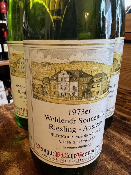 Artikelbild 1 des Artikels “1973er Wehlener Sonnenuhr Riesling Auslese “