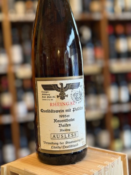 Artikelbild des Artikels “1985er Rauenthaler Baiken - Riesling Auslese “