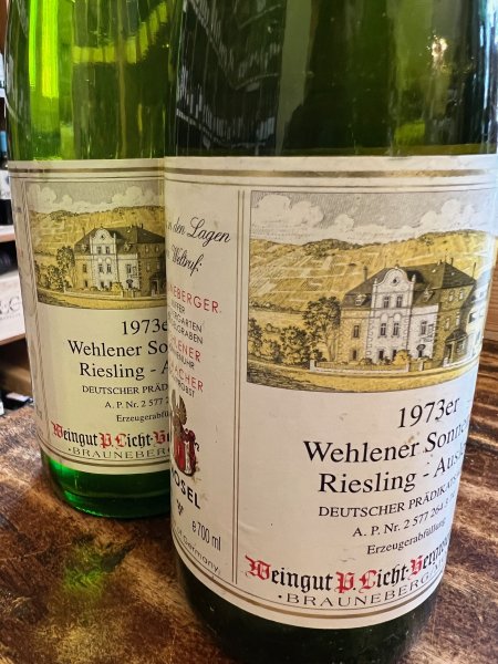 Artikelbild 2 des Artikels “1973er Wehlener Sonnenuhr Riesling Auslese “